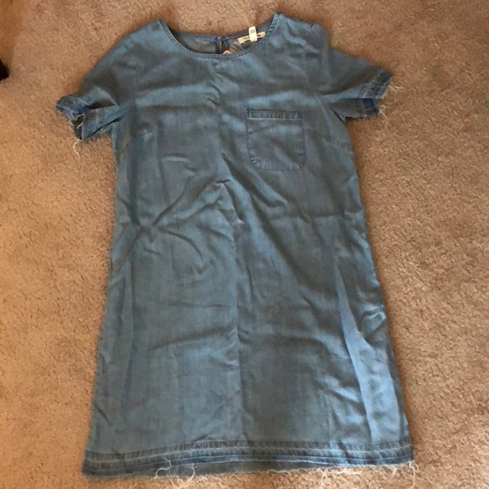 Short LE Denim Dress